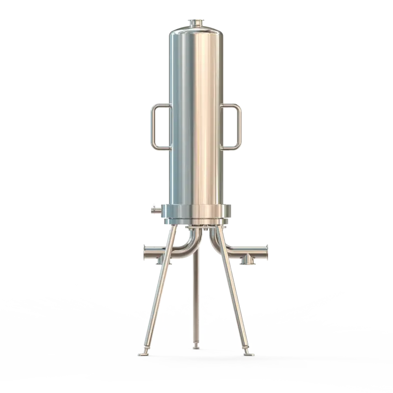 Kerzenfiltergehäuse - Edelstahl - SN-AL 3 plätzig, 20 Zoll, Code 7 SN-AL-3-20-C7-MR-DN40