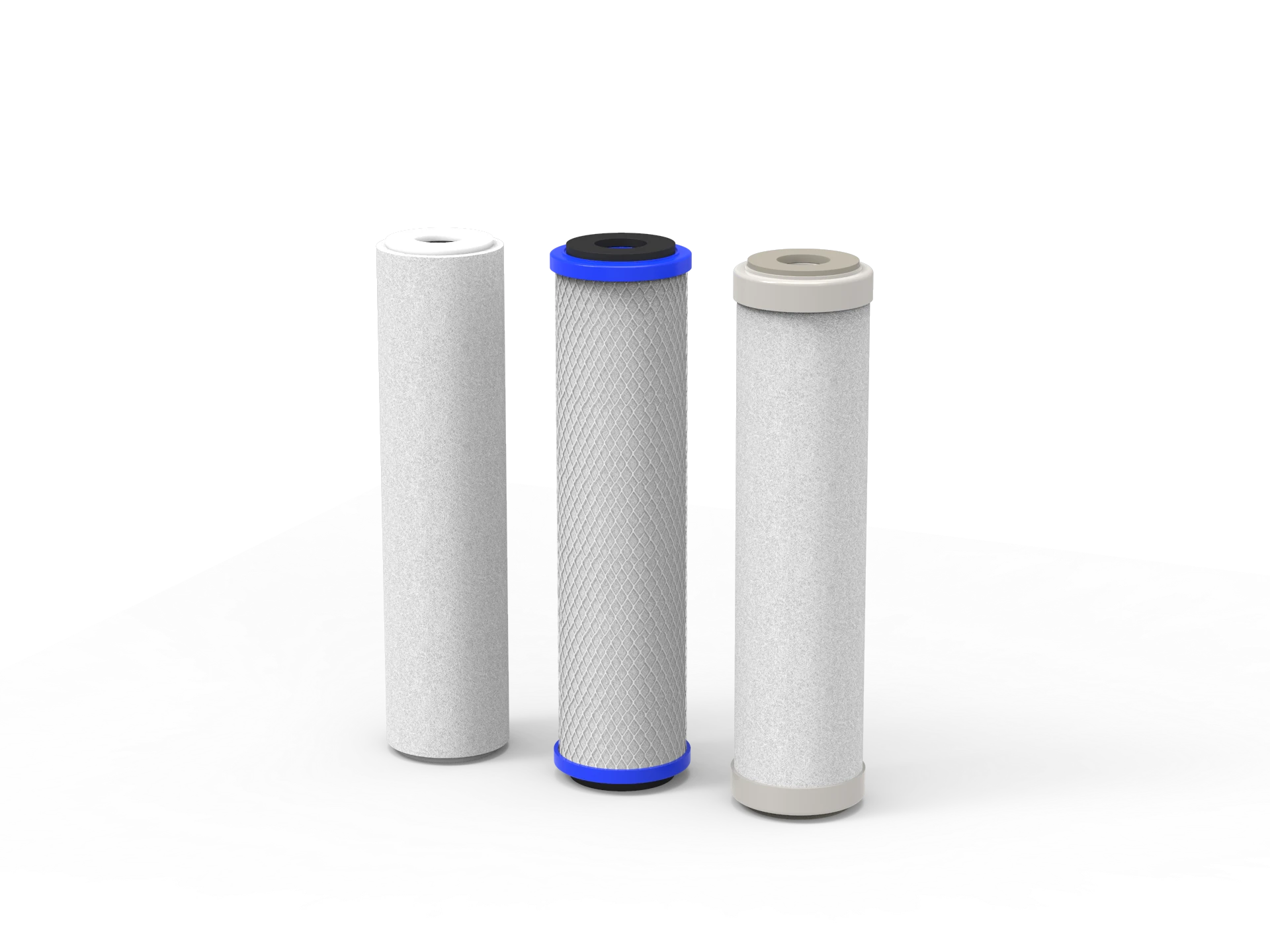 Filterelemente für Flüssigkeiten - Aktivkohle