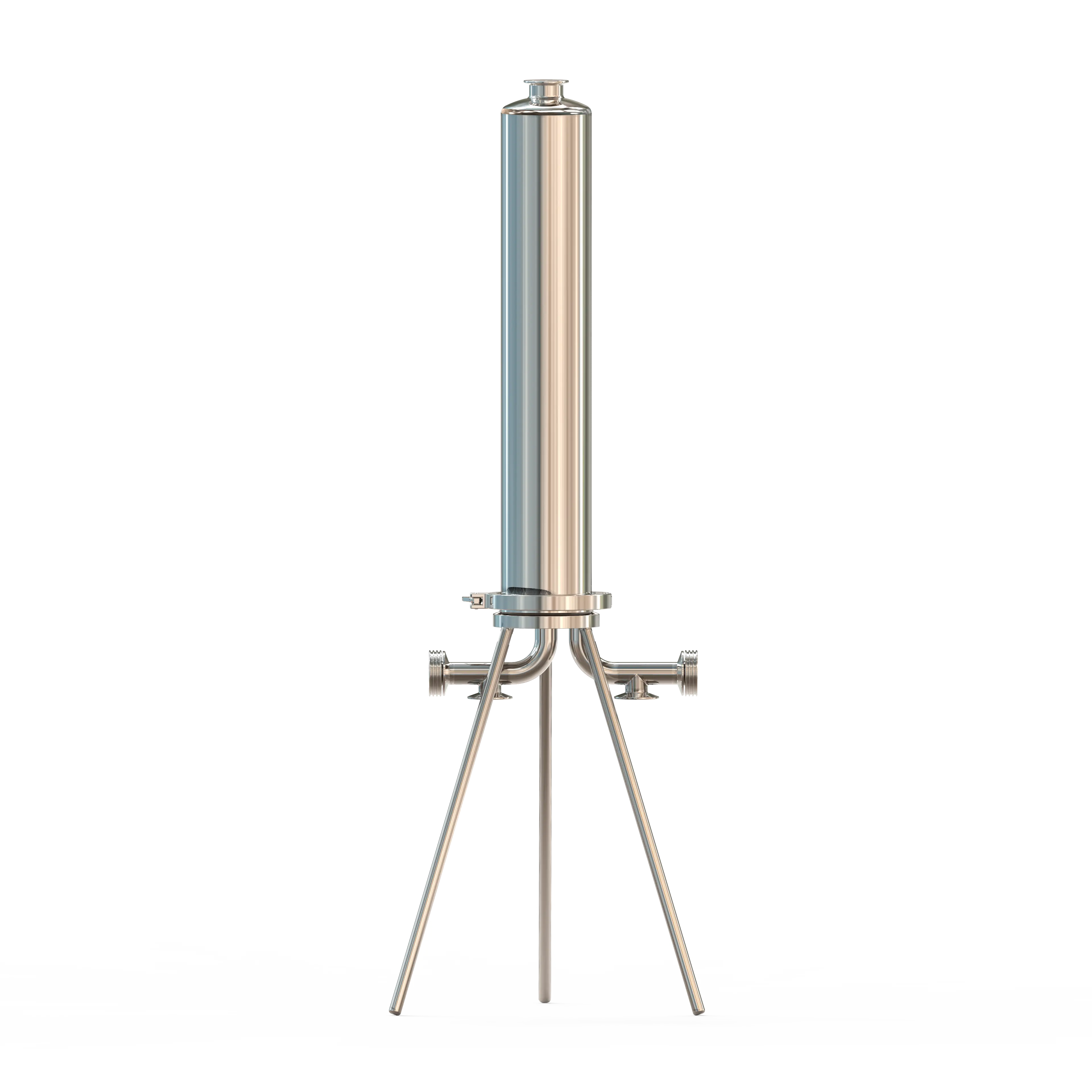 Kerzenfiltergehäuse - Edelstahl - SN-AL-1-20-C7-MR-DN25 - 001 SN-AL-1-20-C7-MR-DN25