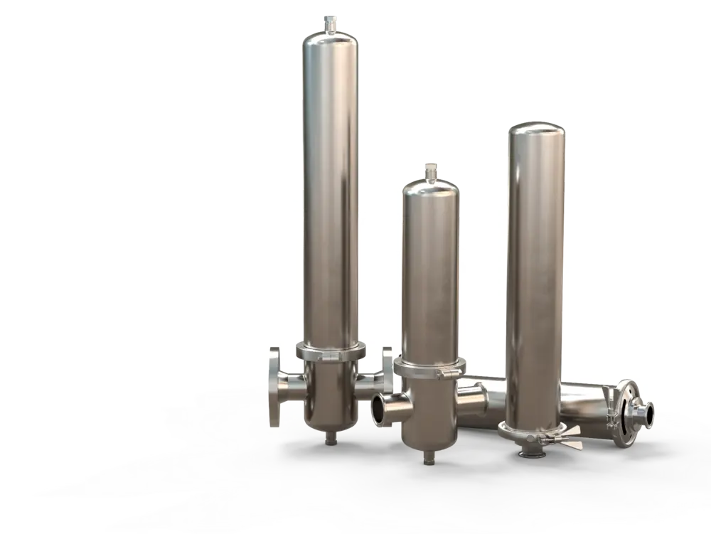 Luft-Gasfiltration - Filtergehäuse