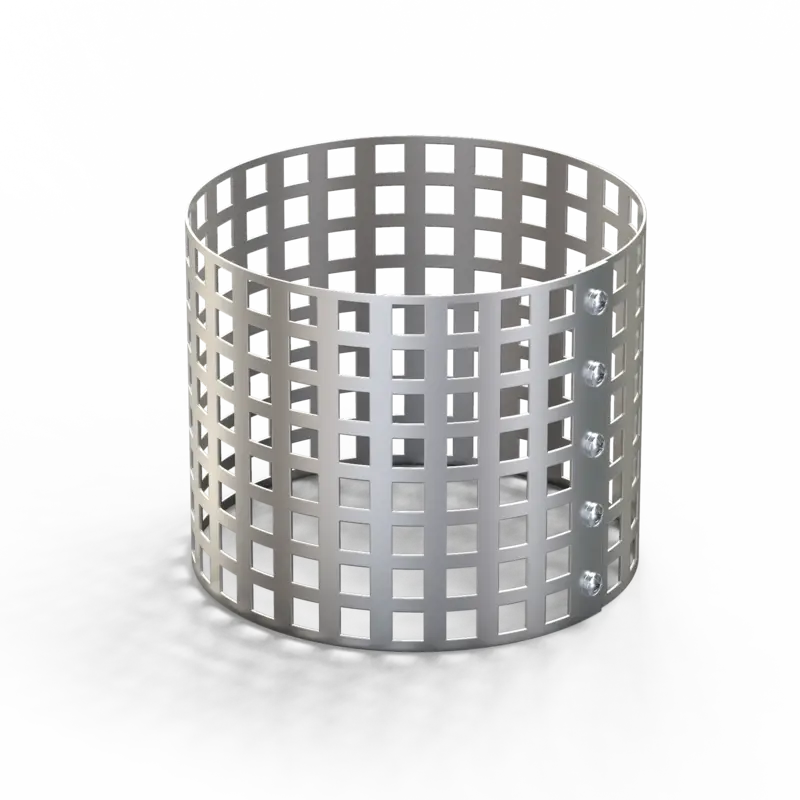 Ersatzteile - Kantenspaltfilter - AS70-325 - Abdeckung Schaberkorb Metall Abdeckung für Schaberkorb groß Metall