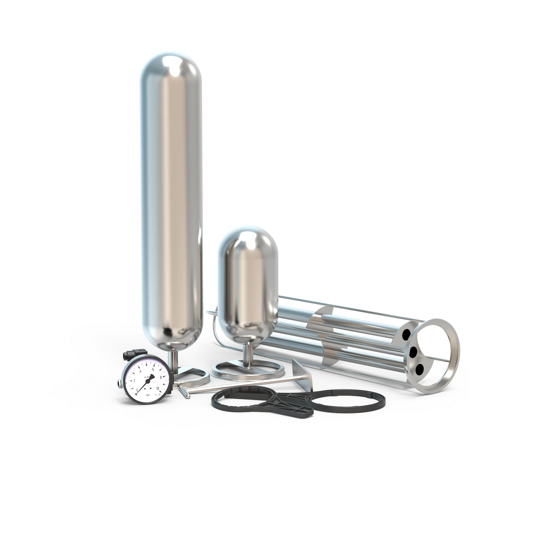 Zubehör Beutelfiltergehäuse Zubehör